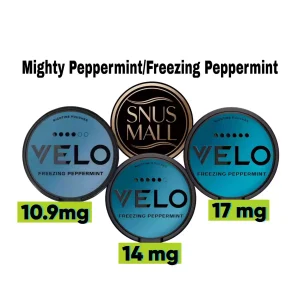 Velo Freezing Peppermint Dubai | Buy Now 10.9mg, 14mg, 17mg at Our Store with Good Price