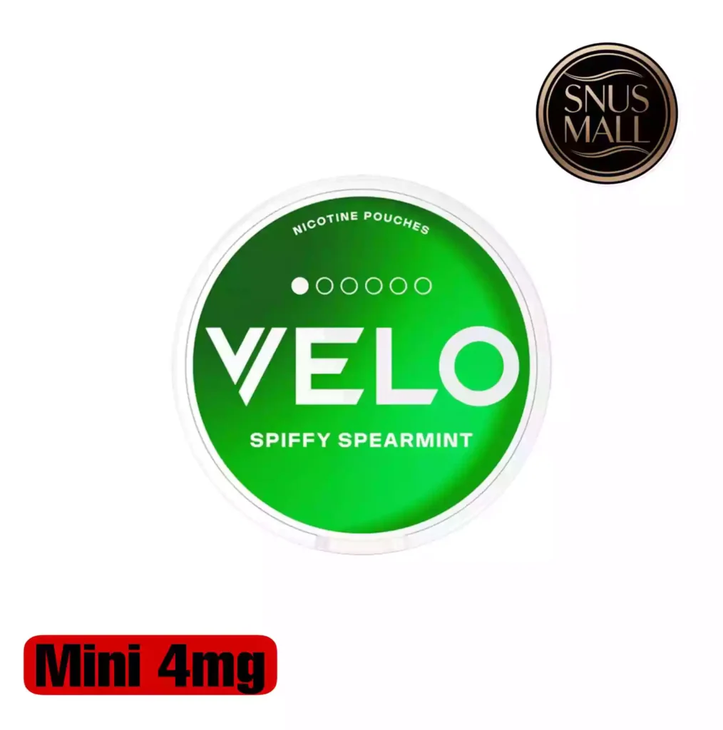 Velo Spiffy Spearmint Mini 4mg DubaiVelo Tropical Mango 6mg Dubai