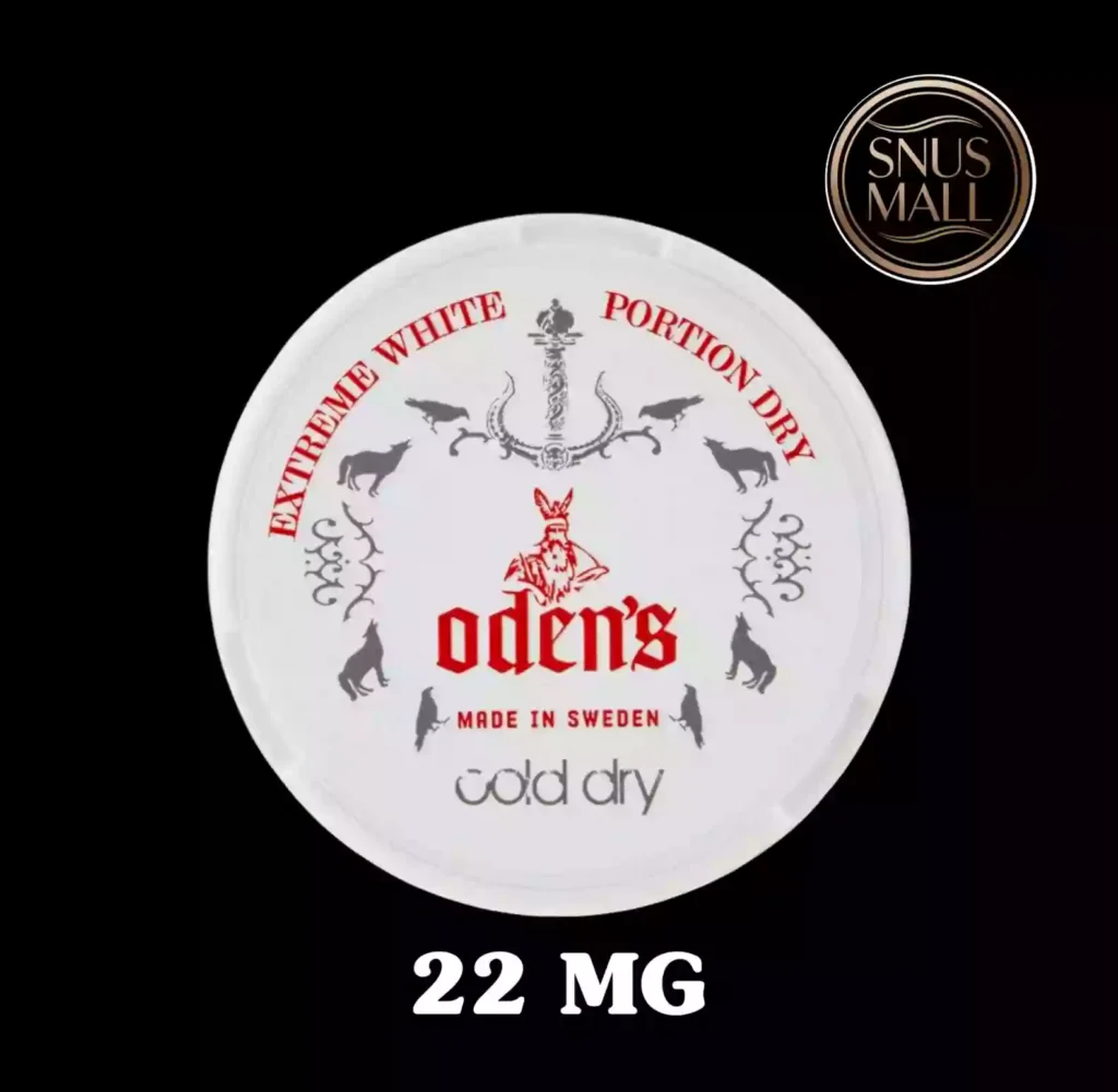 Odens Cold Dry 22mg Extreme White Dubai