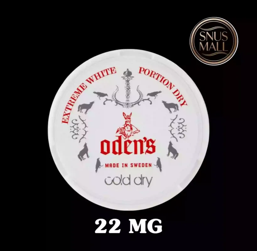Odens Cold Dry 22mg Extreme White Dubai