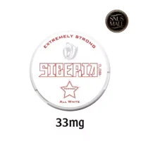 Siberia All White 33mg in Dubai | Buy Now at Our Store with Good Price | Buy Siberia All White at Snus Mall Dubai, UAE | Available in Dubai and UAE Delivery | Swedish Traditional Nicotine Pouches 33mg Nicotine