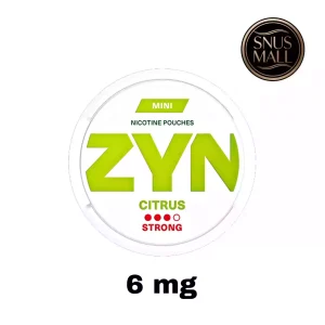 Zyn Citrus Mini Strong 6mg Dubai, Abu Dhabi & UAE | Buy Now at Our Store with Good Price