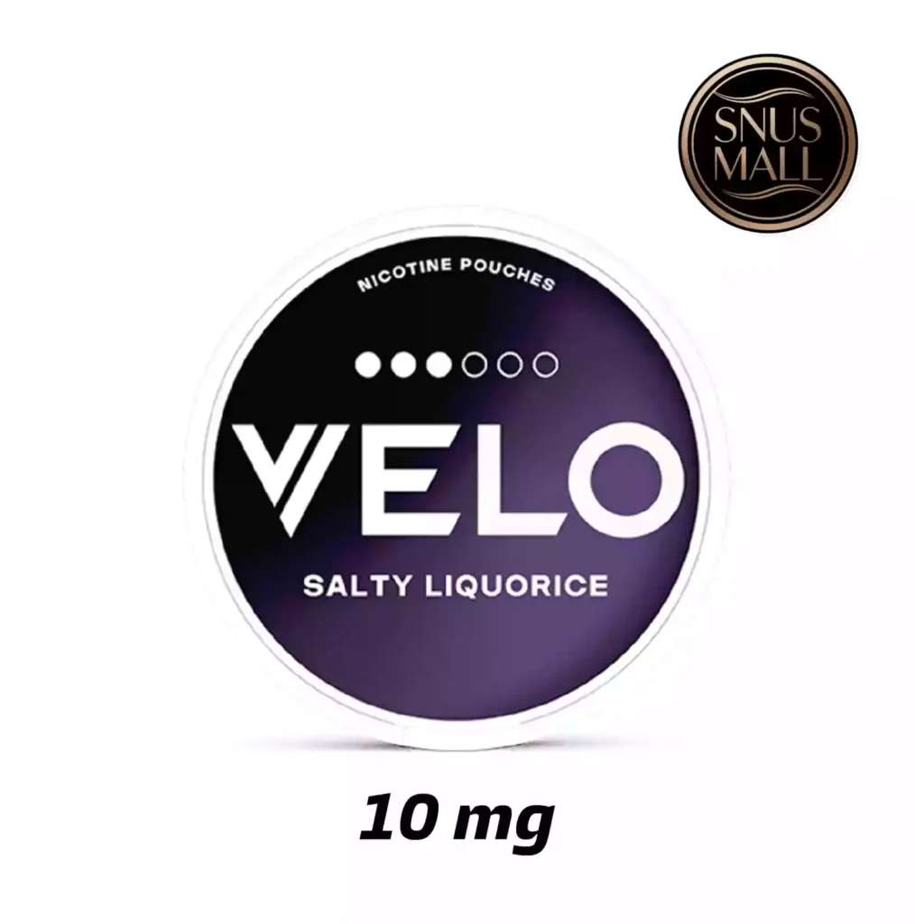 Velo Salty Liquorice 10mg Dubai
