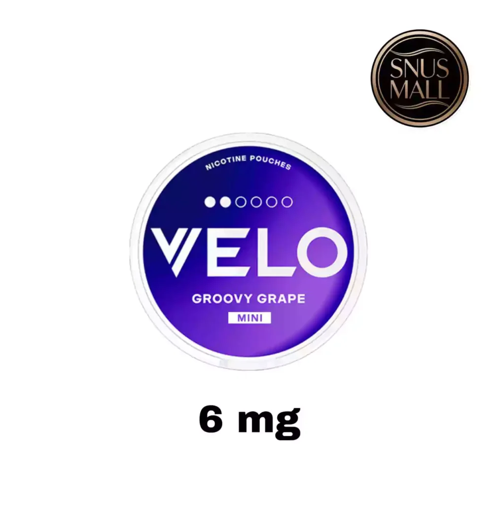 Velo Groovy Grape Mini 6mg Dubai - Buy Velo Groovy Grape Mini 6mg is best grape flavor with goof price in Dubai UAE