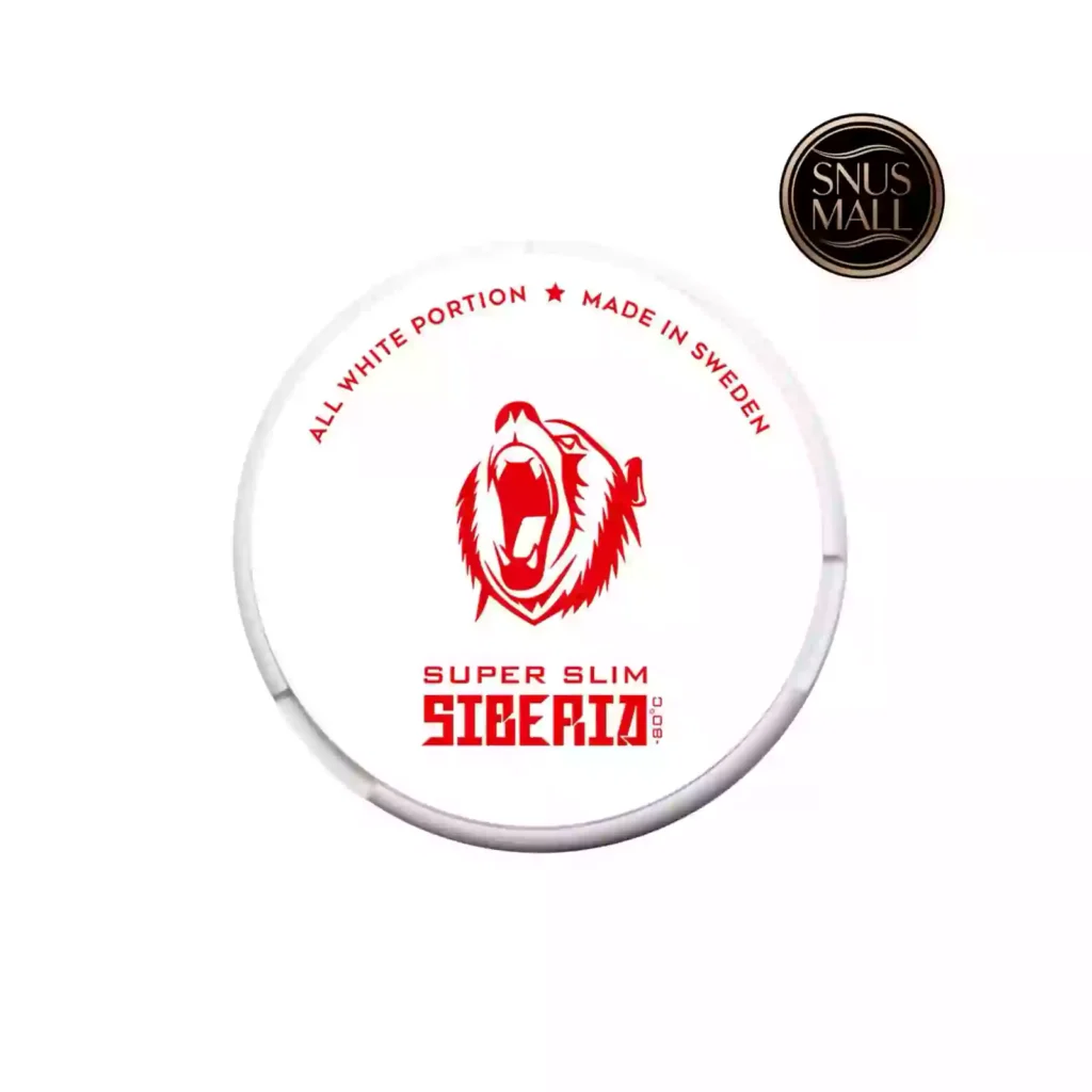 Siberia Super Slim 33mg Nicotine Pouches in Dubai | Buy Now at Our Store with Good Price