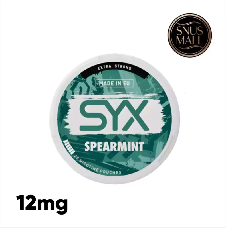 Syx Spearmint 12mg Dubai